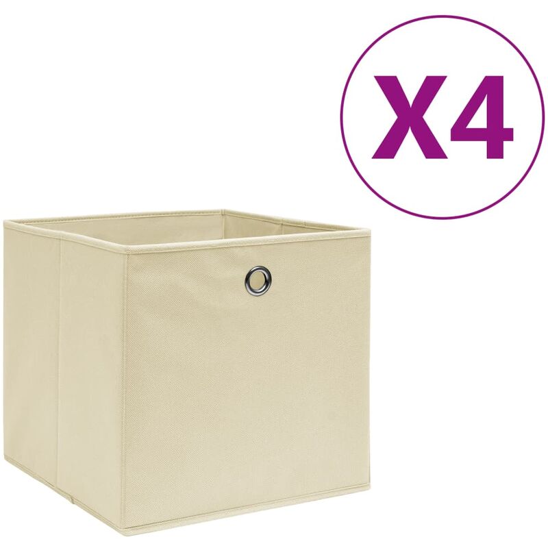 foto del prodotto prolenta premium furniture limited contenitori 4 pz in tessuto non tessuto