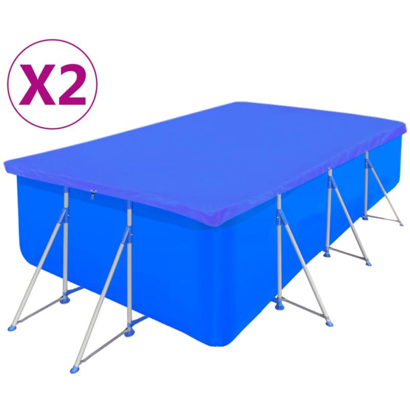 foto del prodotto prolenta premium - furniture limited - coperture per piscina 2 pz pe rettangolari 90