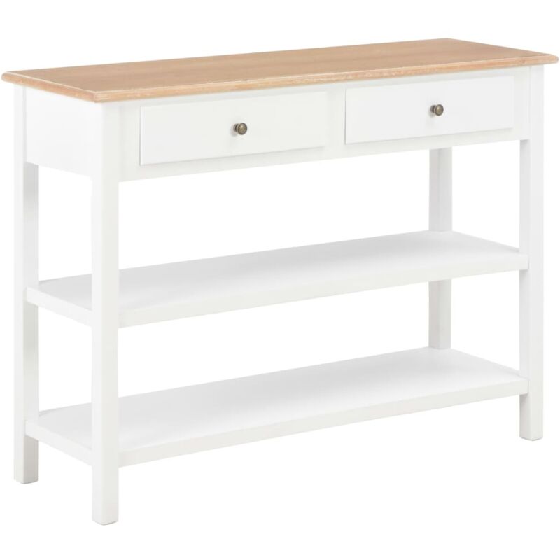 foto del prodotto prolenta premium furniture limited credenza bianca 110x35x80 cm in mdf