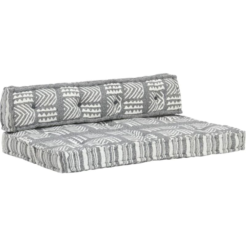 foto del prodotto prolenta premium furniture limited cuscino per divani a pallet grigio in tessuto