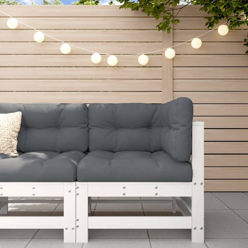 foto del prodotto prolenta premium furniture limited divano angolare da giardino bianco in legno