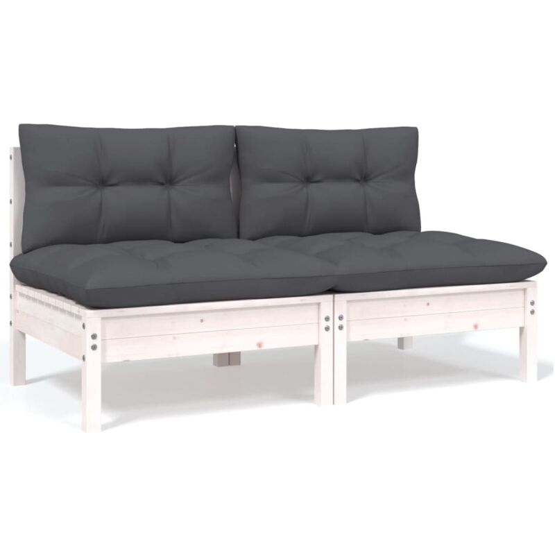 foto del prodotto prolenta premium furniture limited divano da giardino a 2 posti con cuscini
