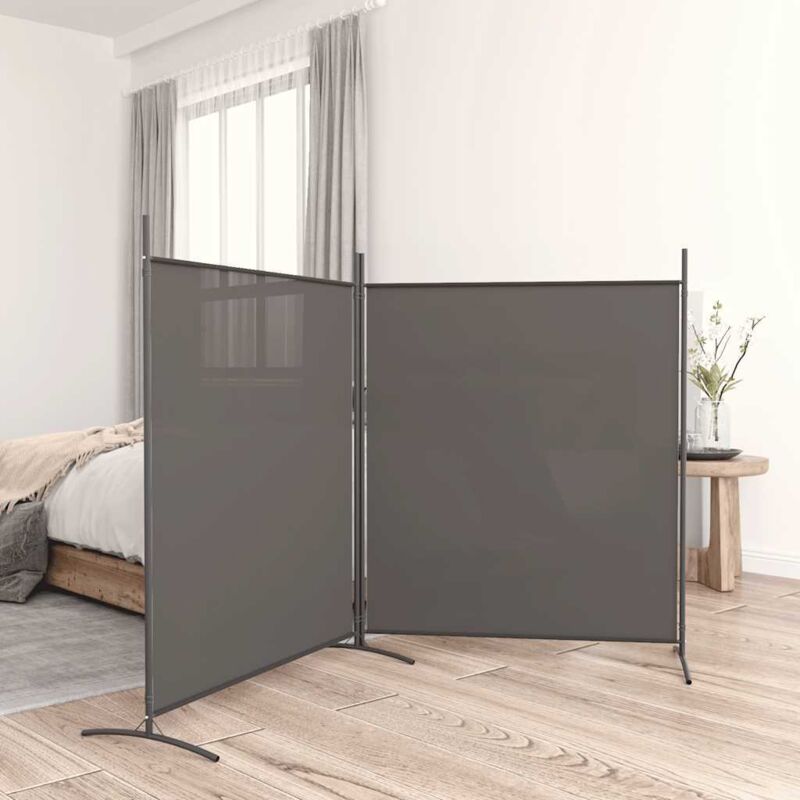 foto del prodotto prolenta premium furniture limited divisorio a 2 pannelli antracite 348x180 cm