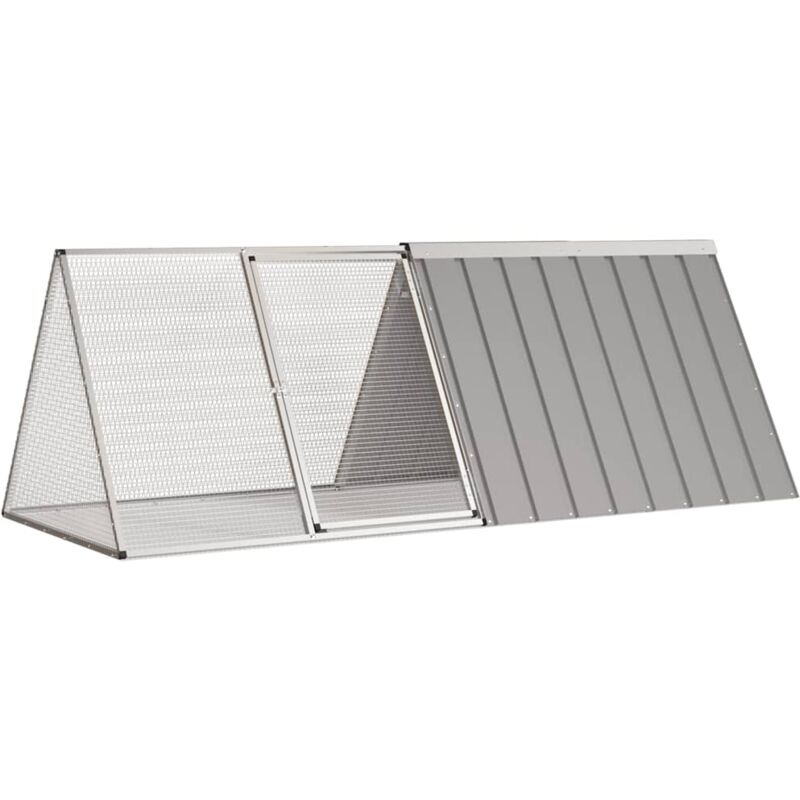 foto del prodotto prolenta premium furniture limited gabbia per conigli grigio 201,5x80,5x71 cm