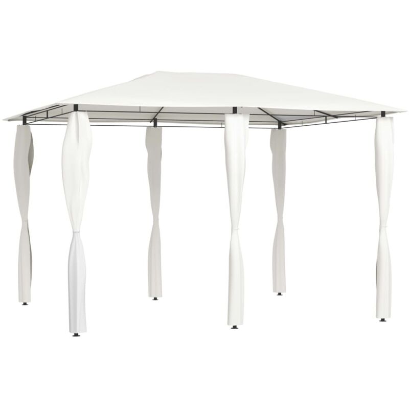 foto del prodotto prolenta premium - furniture limited - gazebo con montanti rivestiti 3x4x2,6 m crema