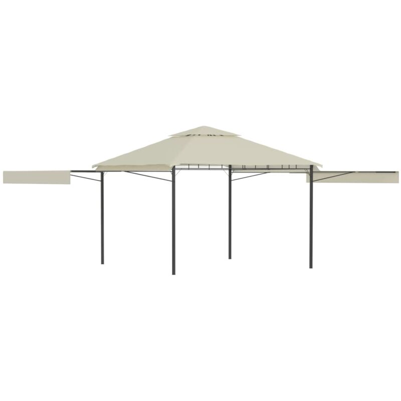 foto del prodotto prolenta premium furniture limited gazebo con tetto doppio estendibile 3x3x2,75