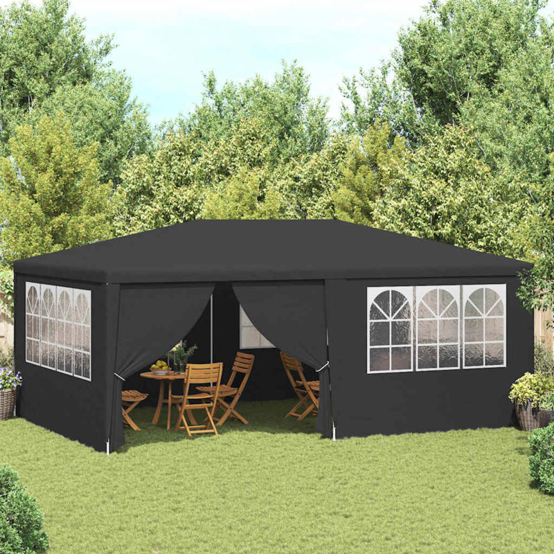 foto del prodotto prolenta premium furniture limited gazebo professionale con pareti 4x6 m