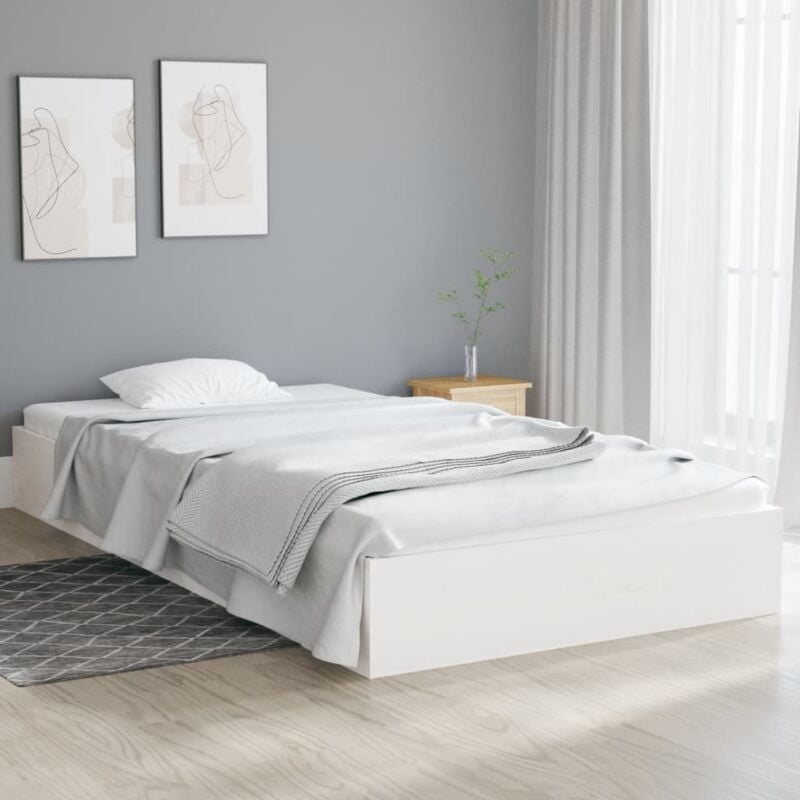 foto del prodotto prolenta premium furniture limited giroletto bianco in legno massello 100x200 cm