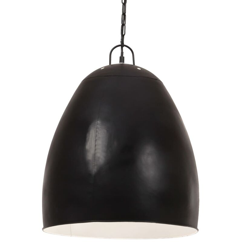 foto del prodotto prolenta premium furniture limited lampada a sospensione industriale 25 w nera