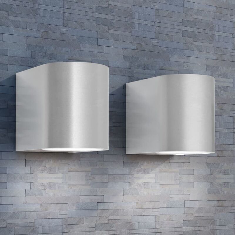 foto del prodotto prolenta premium furniture limited lampada da parete per esterno 2 pz