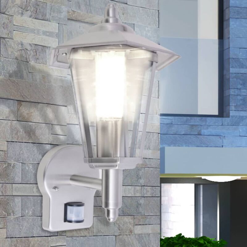 foto del prodotto prolenta premium furniture limited lampada da parete per esterno con sensore in