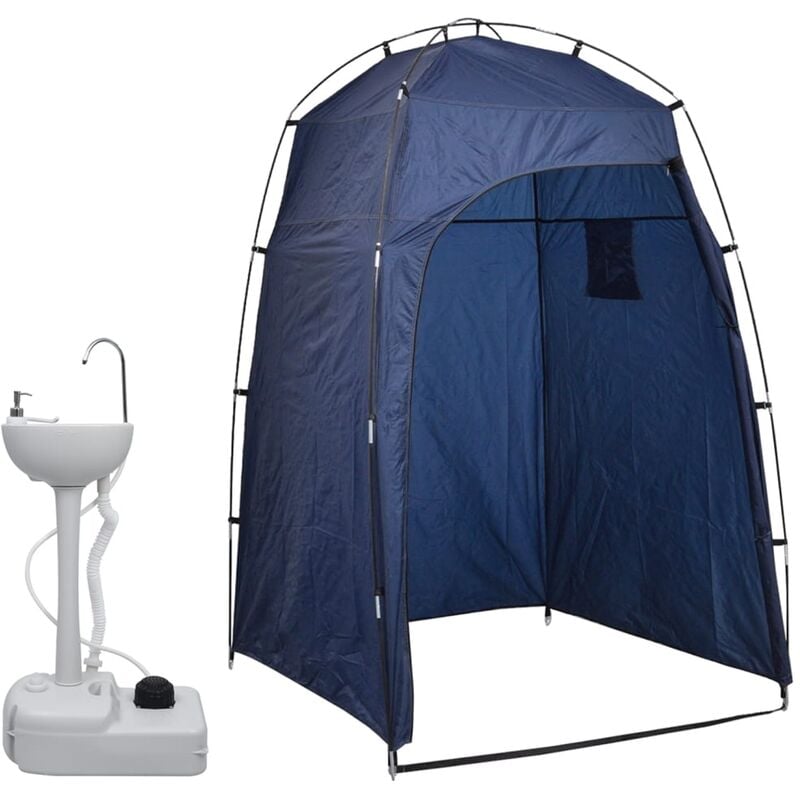 foto del prodotto prolenta premium furniture limited lavandino con supporto portatile da campeggio