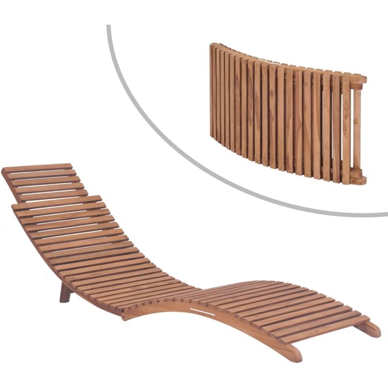 foto del prodotto prolenta premium furniture limited lettino prendisole pieghevole in legno
