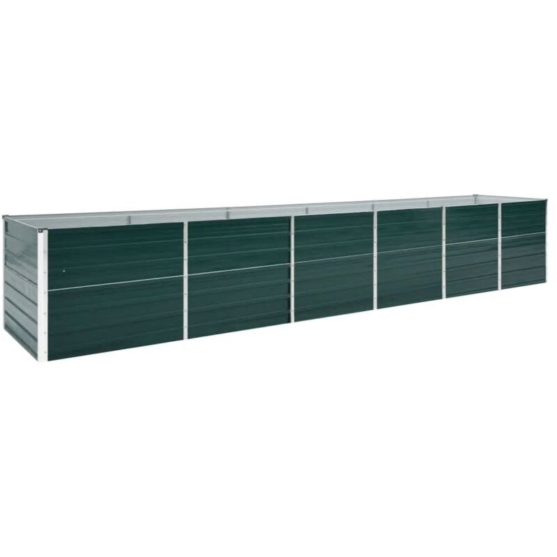 foto del prodotto prolenta premium furniture limited letto rialzato da giardino acciaio zincato
