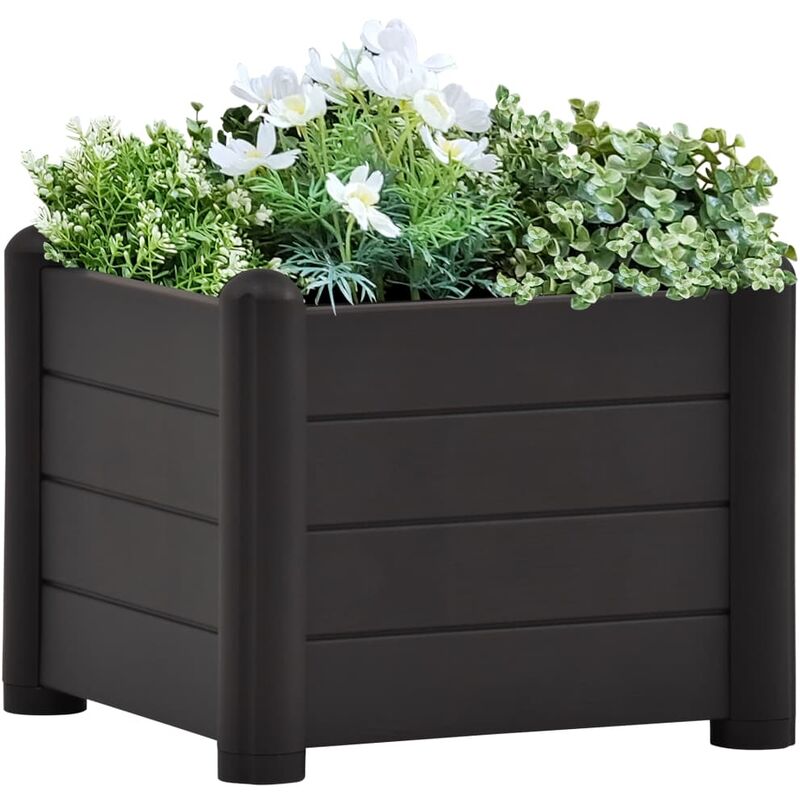foto del prodotto prolenta premium furniture limited letto rialzato da giardino in pp antracite