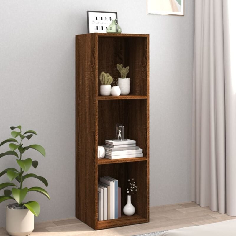 foto del prodotto prolenta premium - furniture limited - libreria/mobile tv rovere marrone 36x30x114cm