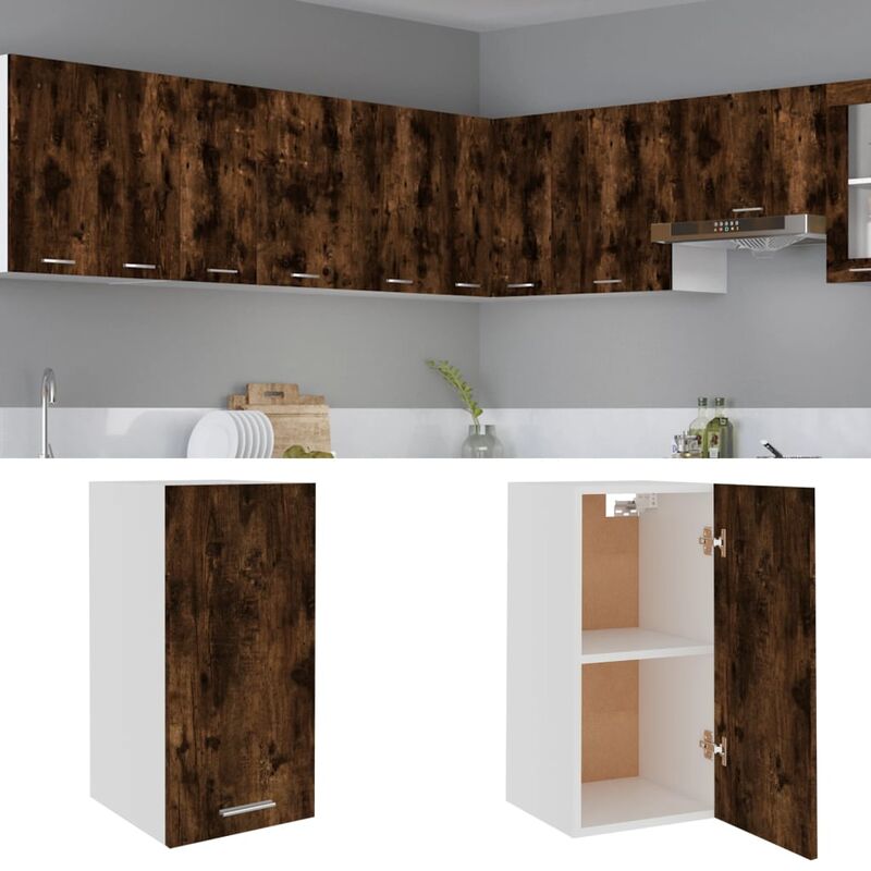 foto del prodotto prolenta premium furniture limited mobile pensile lyon rovere fumo 29,5x31x60