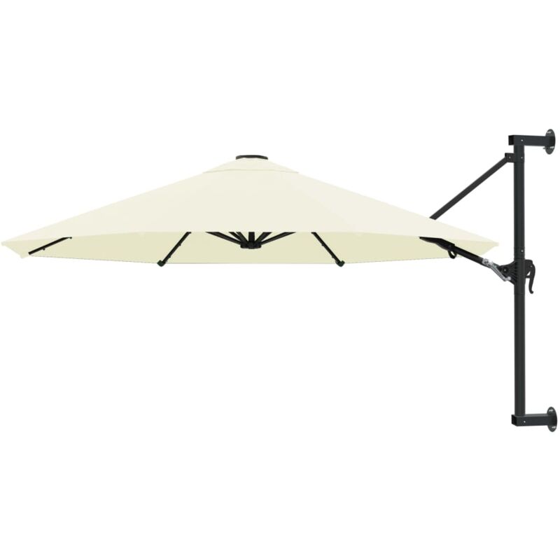 foto del prodotto prolenta premium furniture limited ombrellone a muro con palo in metallo 300 cm