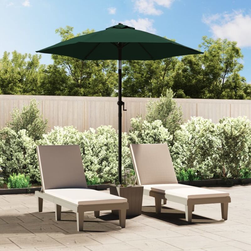 foto del prodotto prolenta premium - furniture limited - ombrellone verde 200x224 cm in alluminio