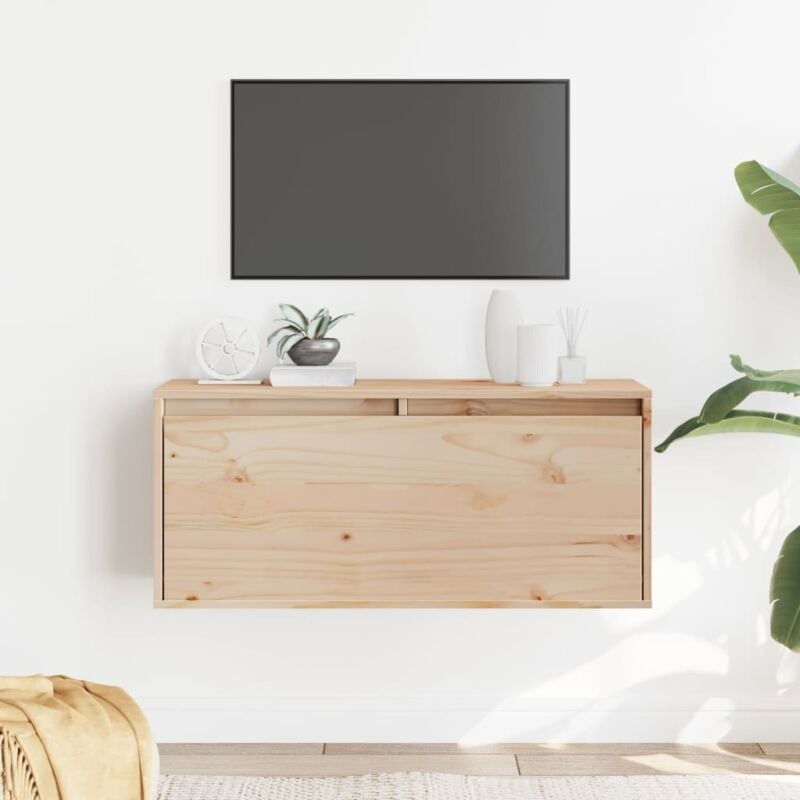 foto del prodotto prolenta premium furniture limited pensile 80x30x35 cm in legno massello di pino