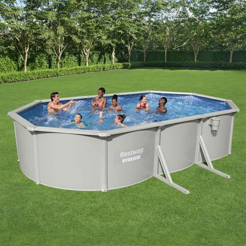 foto del prodotto prolenta premium furniture limited piscina fuoriterra ovale hydrium 610x360x120