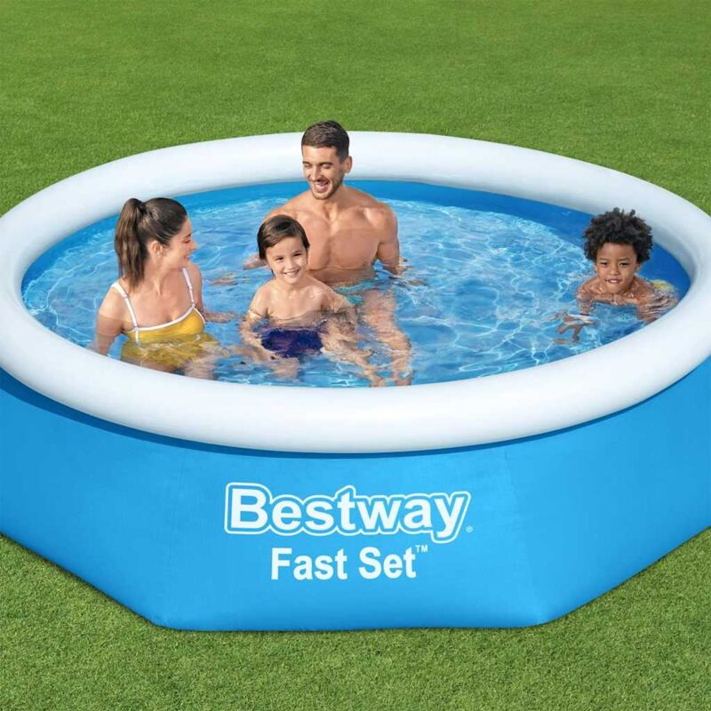 foto del prodotto prolenta premium furniture limited piscina gonfiabile rotonda fast set 244x66 cm