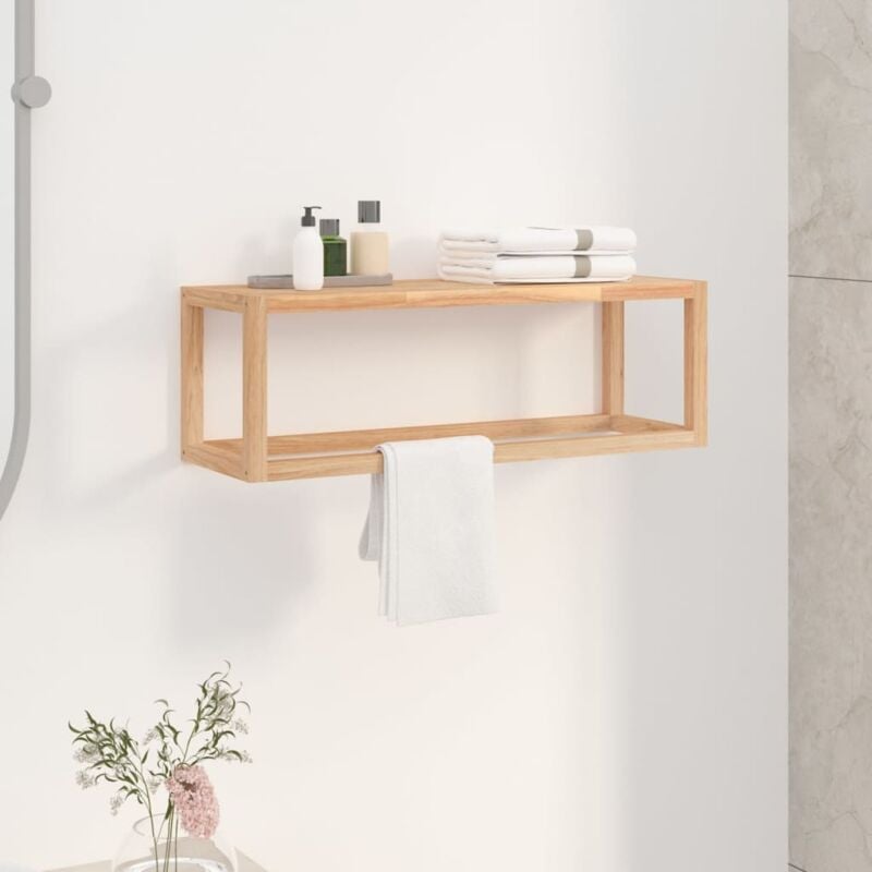 foto del prodotto prolenta premium furniture limited portasciugamani 60x20x20 cm in legno massello