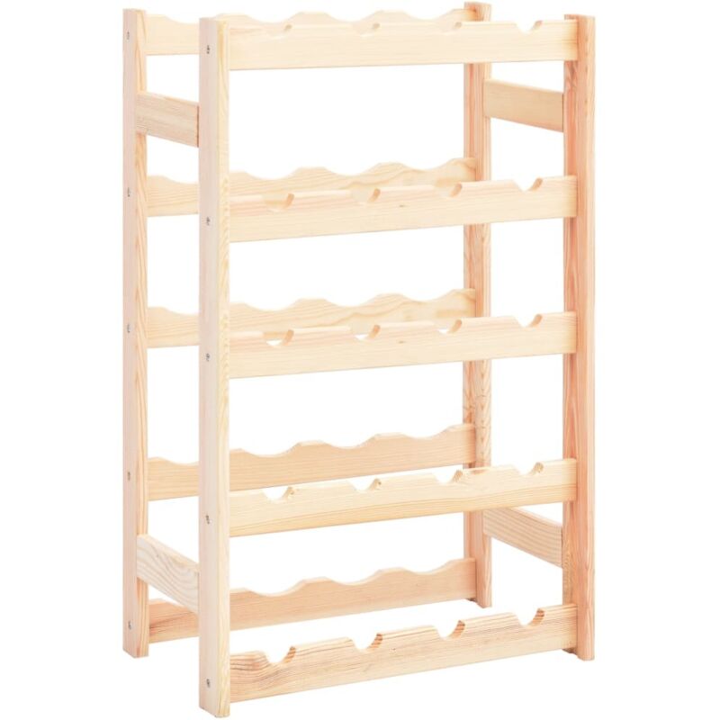 foto del prodotto prolenta premium furniture limited portavini da 20 bottiglie in legno di pino