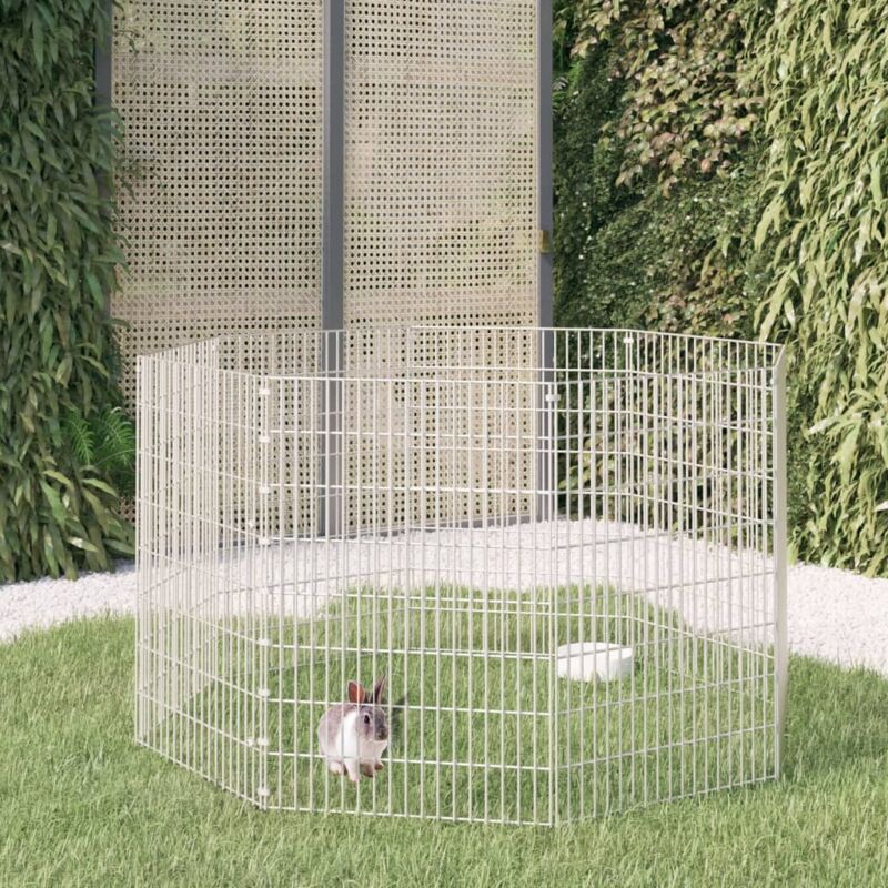 foto del prodotto prolenta premium furniture limited recinto per animali ruspante 8 pannelli 54x80