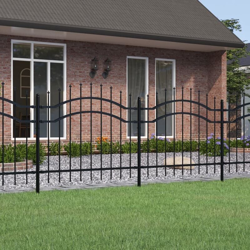 foto del prodotto prolenta premium furniture limited recinzione da giardino con punta a lancia
