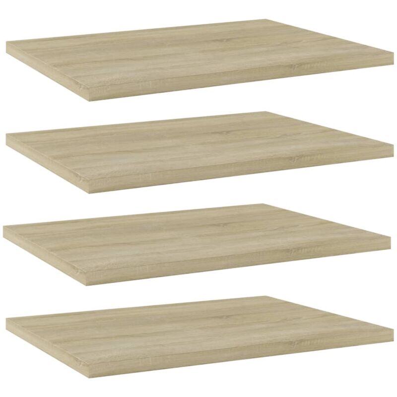 foto del prodotto prolenta premium furniture limited ripiani per libreria 4pz rovere sonoma