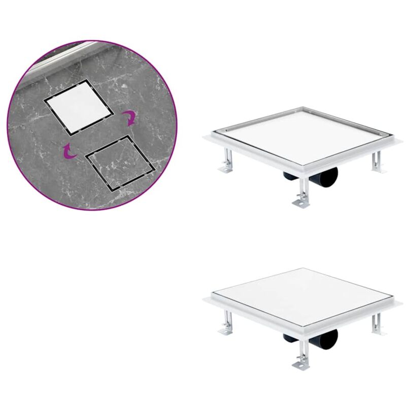 foto del prodotto prolenta premium furniture limited scarico doccia 2 in 1 copertura a piastrella