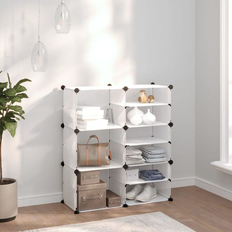 foto del prodotto prolenta premium furniture limited scarpiera trasparente 84x31,5x93 cm in pp