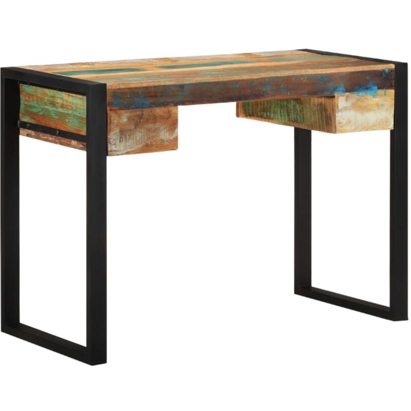 foto del prodotto prolenta premium furniture limited scrivania in legno massello anticato