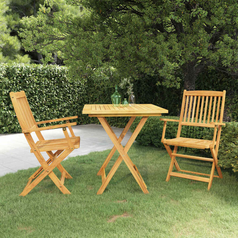 foto del prodotto prolenta premium furniture limited set da pranzo da giardino 3 pz pieghevole in