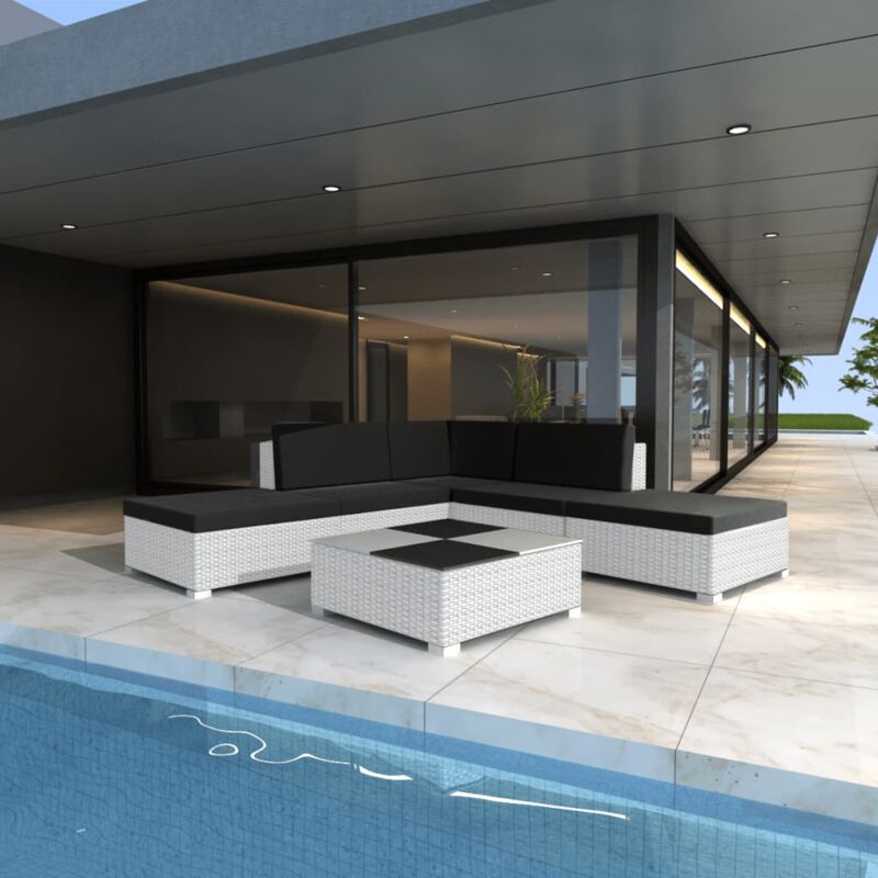 foto del prodotto prolenta premium furniture limited set divani da giardino 6 pz con cuscini in