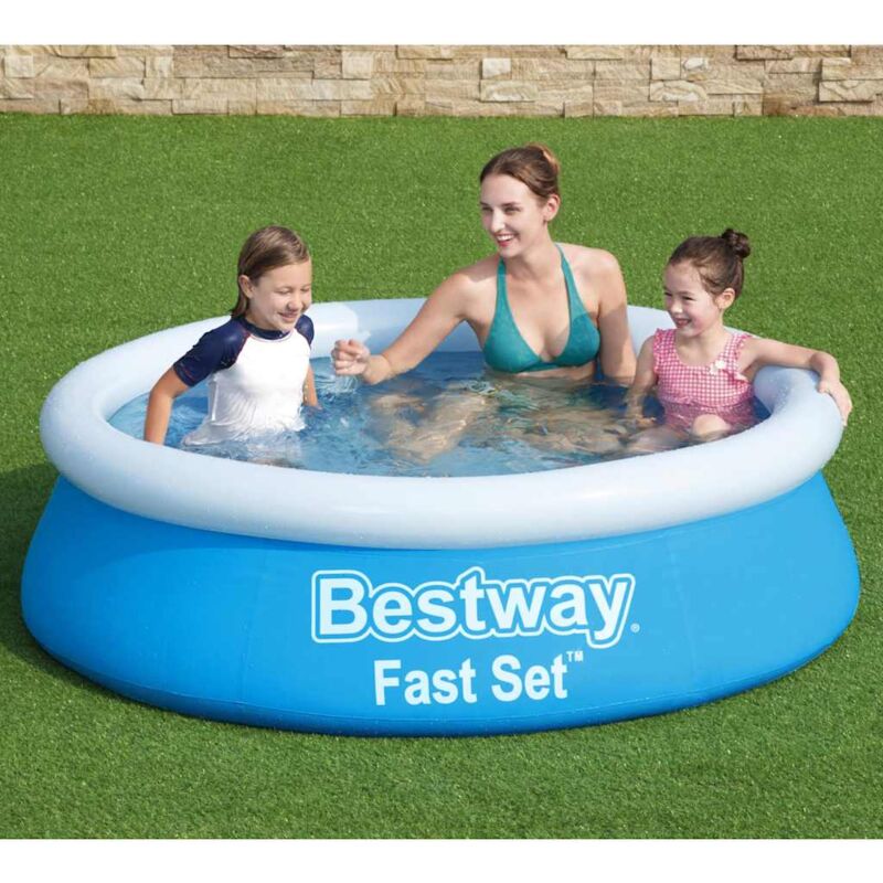 foto del prodotto prolenta premium - furniture limited - set piscina gonfiabile fast rotonda 183x51 cm