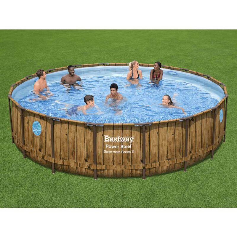 foto del prodotto prolenta premium furniture limited set piscina power steel 549x122 cm