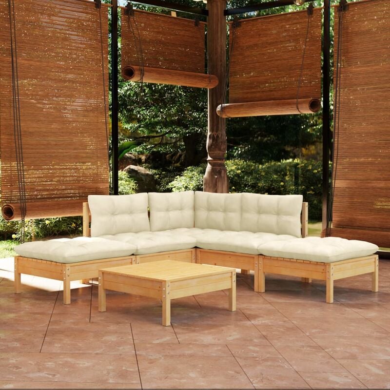 foto del prodotto prolenta premium furniture limited set salotto da giardino 6 pz con cuscini