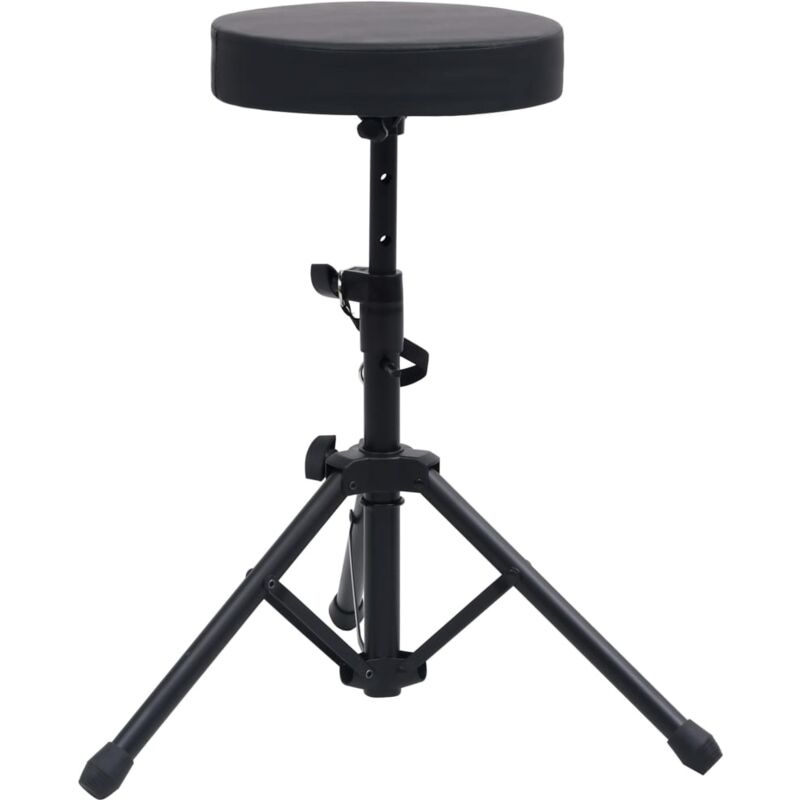 foto del prodotto prolenta premium furniture limited sgabello per batteria regolabile nero rotondo