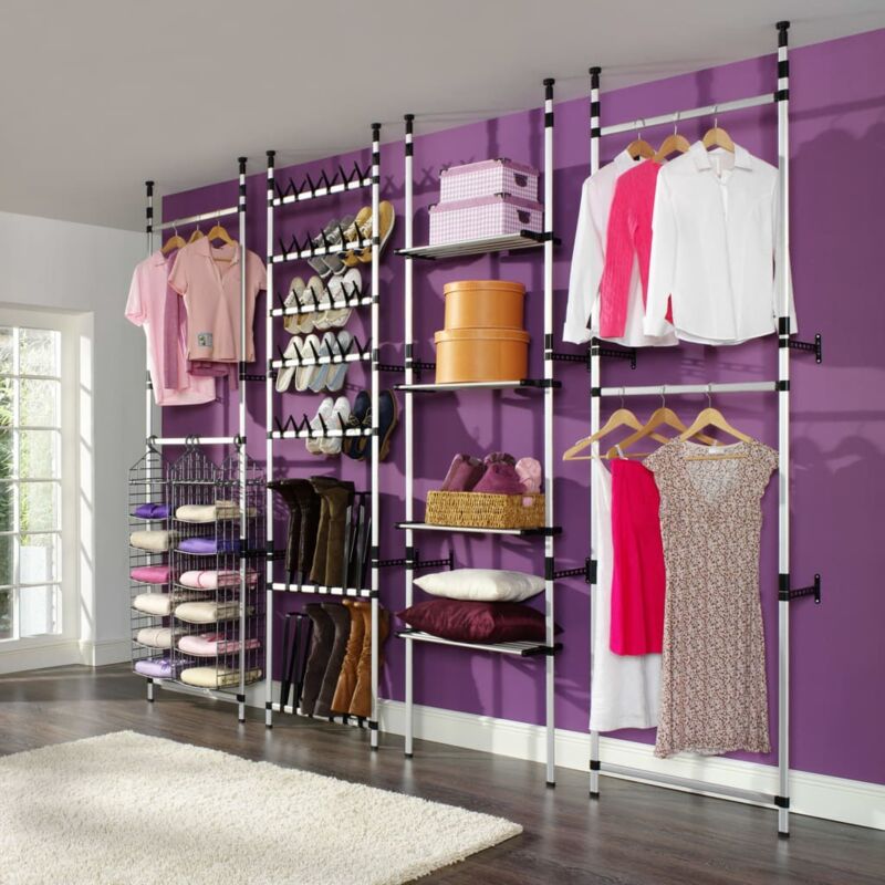 foto del prodotto prolenta premium furniture limited sistema per guardaroba telescopico aste