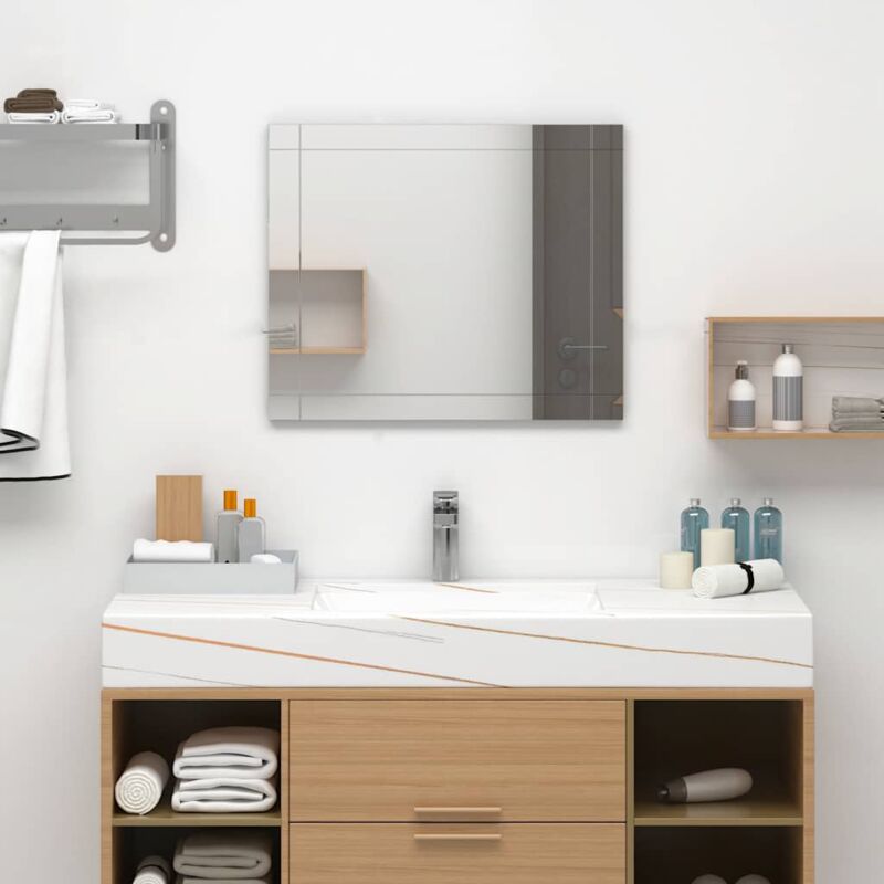 foto del prodotto prolenta premium furniture limited specchio da parete 60x40 cm in vetro