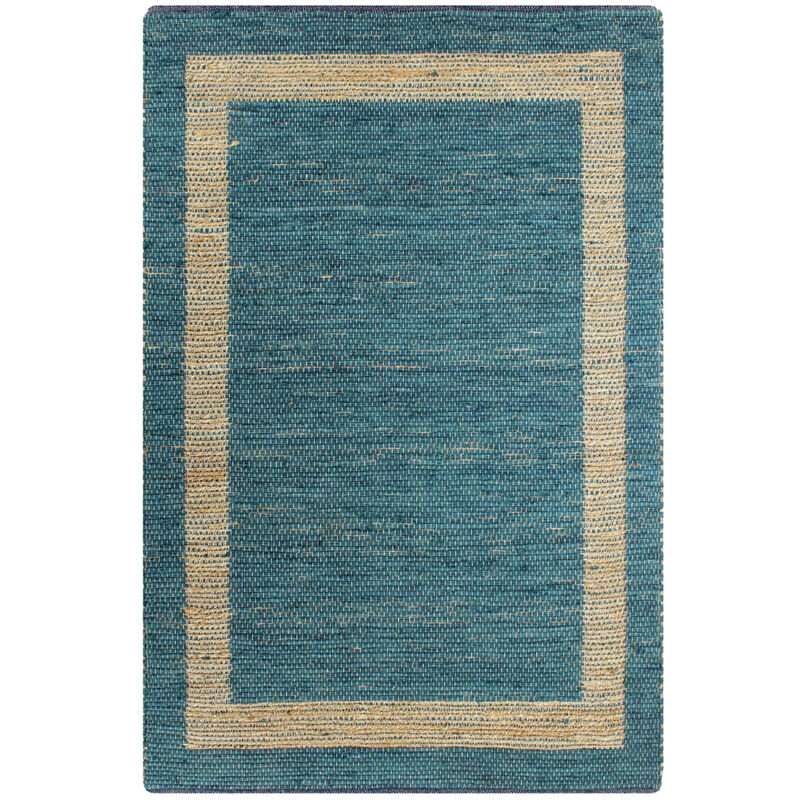 foto del prodotto prolenta premium - furniture limited - tappeto artigianale in juta blu 160x230 cm