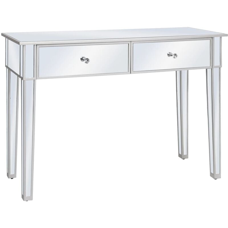 foto del prodotto prolenta premium furniture limited tavolo consolle in mdf e vetro specchiato