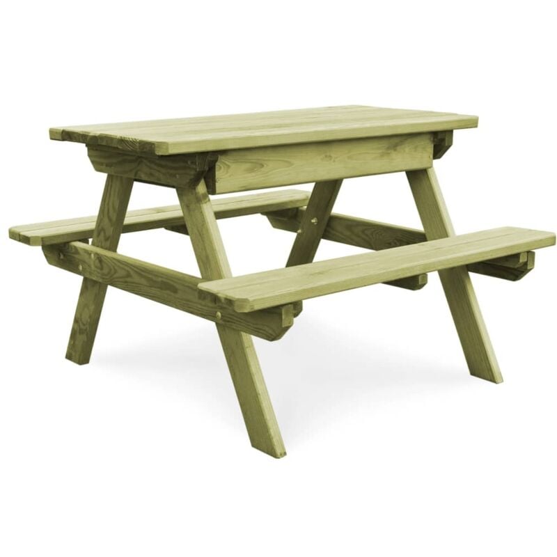 foto del prodotto prolenta premium furniture limited tavolo da picnic per bambini con panche