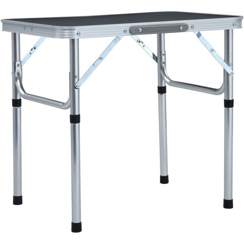 foto del prodotto prolenta premium furniture limited tavolo pieghevole da campeggio grigio in