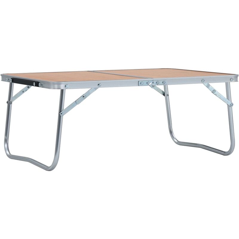 foto del prodotto prolenta premium furniture limited tavolo pieghevole da campeggio marrone in