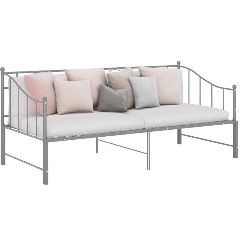 foto del prodotto prolenta premium furniture limited telaio divano letto estraibile grigio in