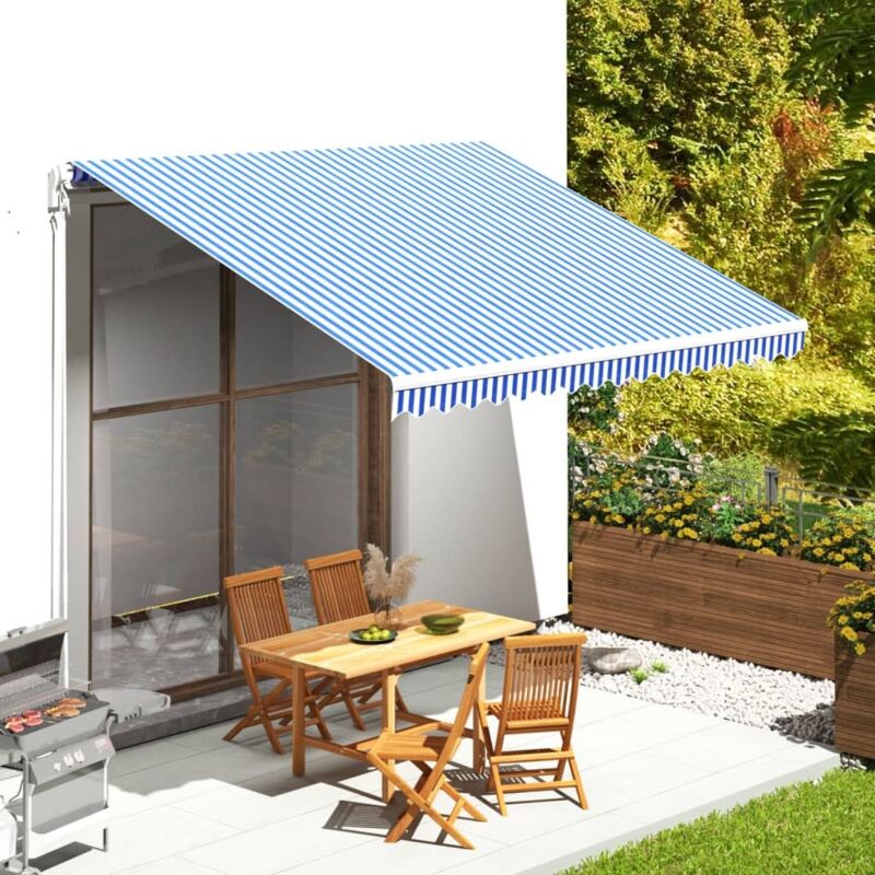 foto del prodotto prolenta premium furniture limited tessuto di ricambio per tenda da sole blu e