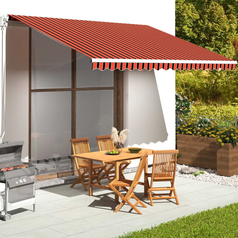 foto del prodotto prolenta premium - furniture limited - tessuto di ricambio tenda da sole arancione e